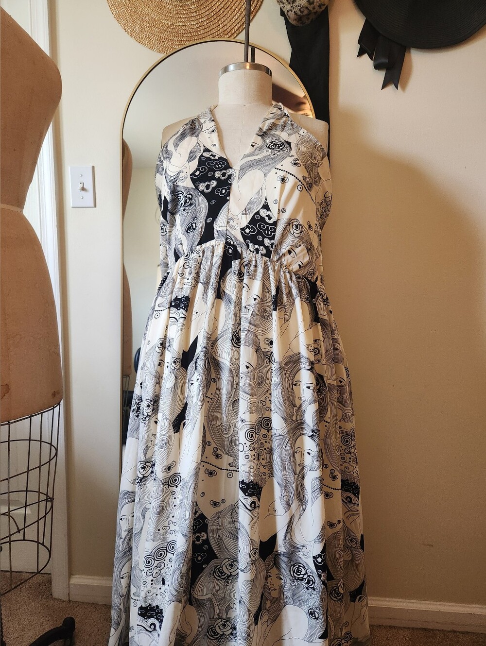 Unique Vintage/Smak Parlor Maxi Dress 2x